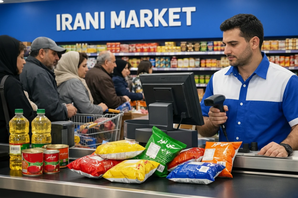 پشتیبانی از کالاهای چند بارکدی
